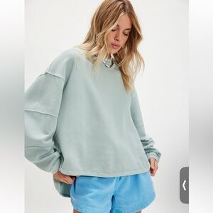 We The Free Total Eclipse Tee Size Small In Polar Grey